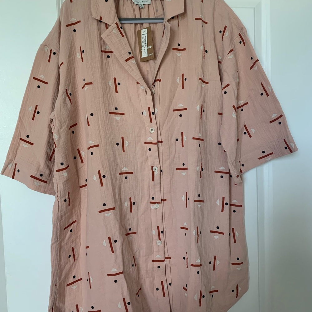 Madewell oversized top in medium